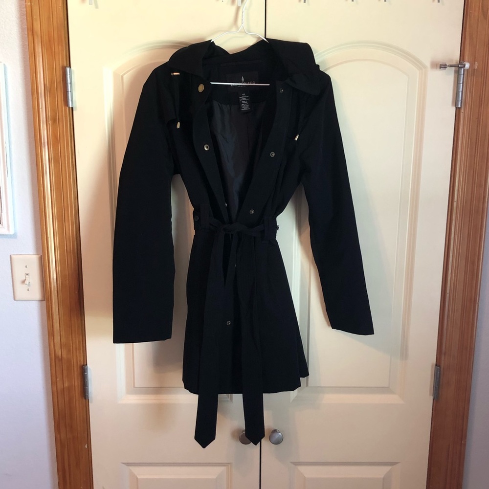 LONDON FOG black long jacket